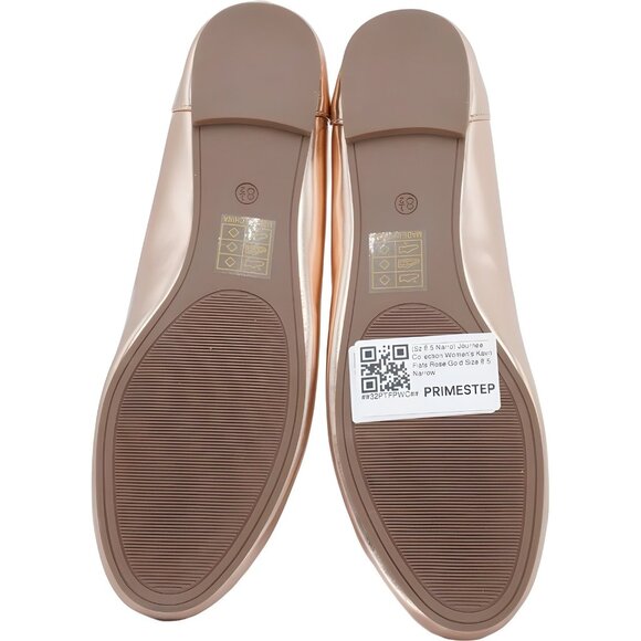 Journee Collection Metallic Ballet Flats Rose Gold - Women's US 8.5 N - Picture 6 of 6
